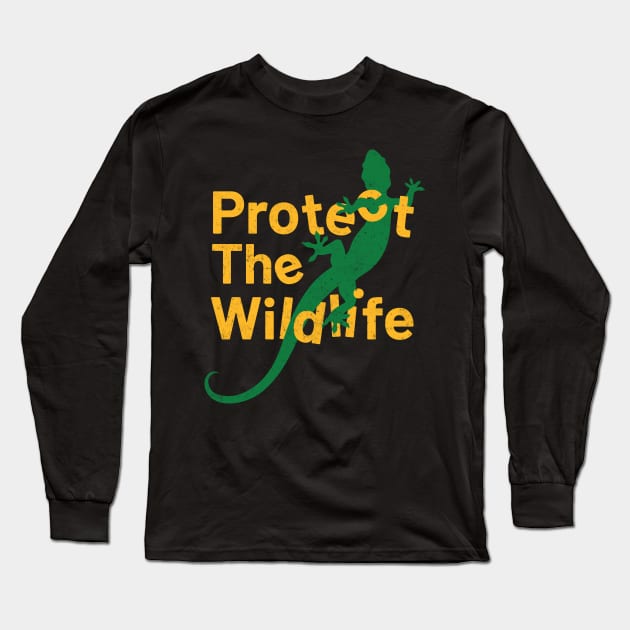 Protect the wildlife Rescue animals Long Sleeve T-Shirt by ZagachLetters